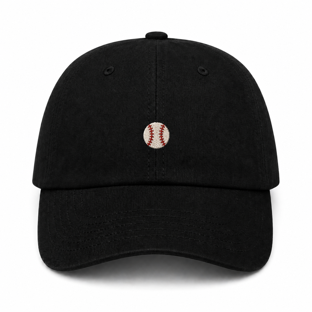 Baseball Dad Hat black product image