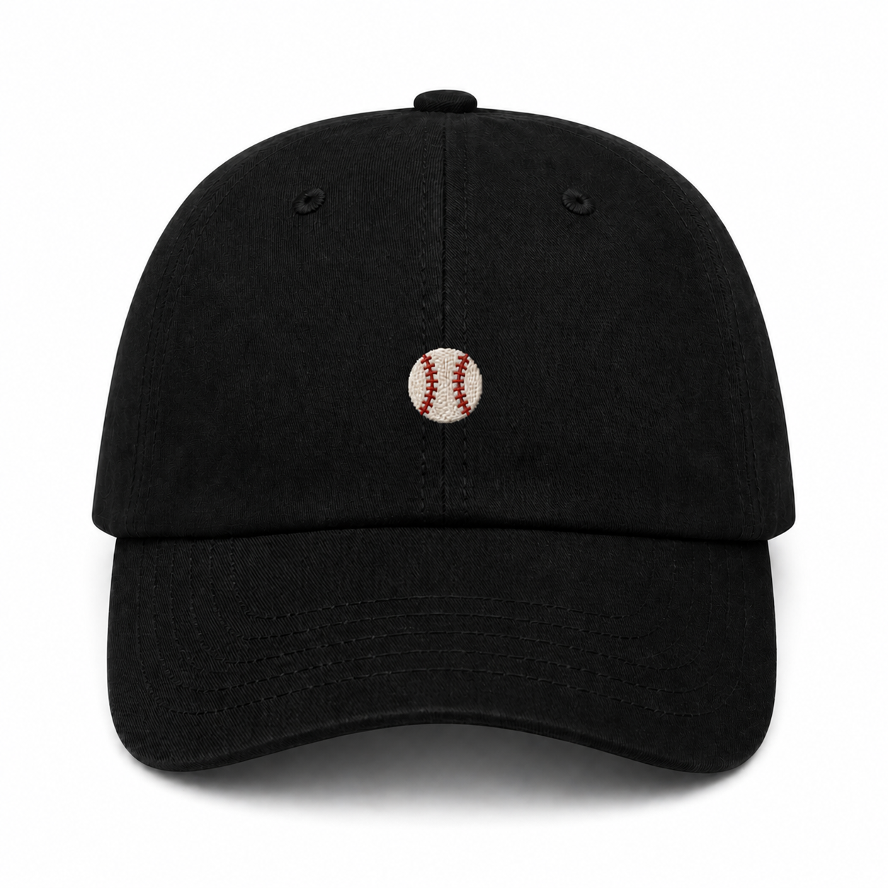 Baseball Dad Hat black product image