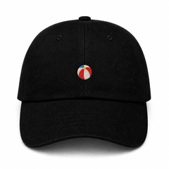 Beach Ball Dad Hat black product image