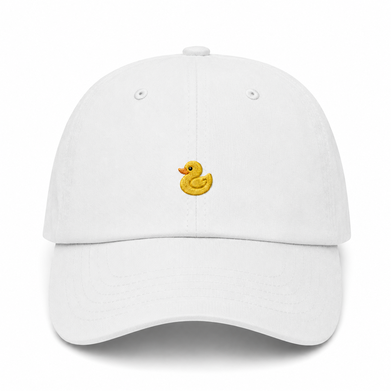 Duck Dad Hat white product image