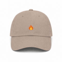 Flame Dad Hat Stone product image