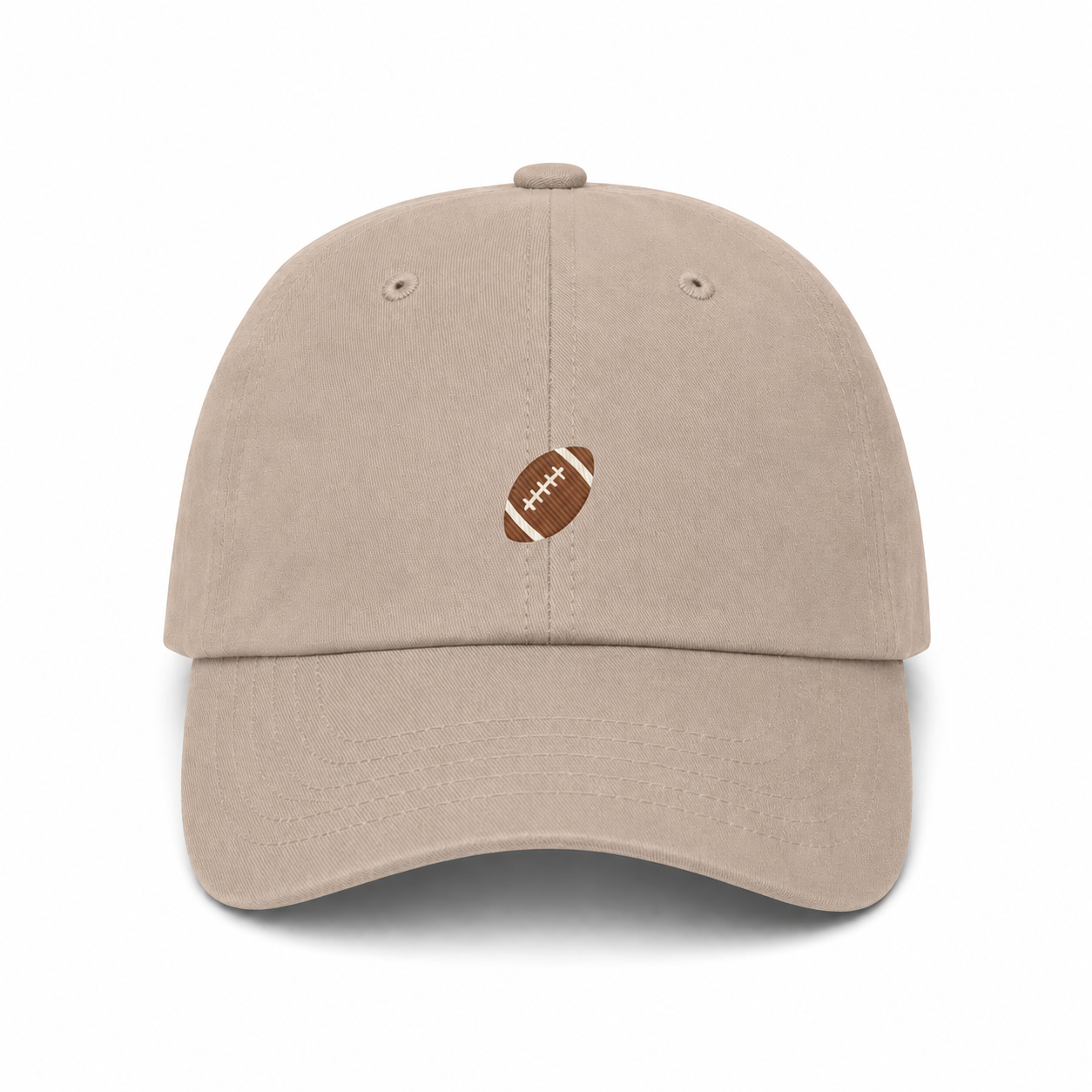 Football Dad Hat Stone product image