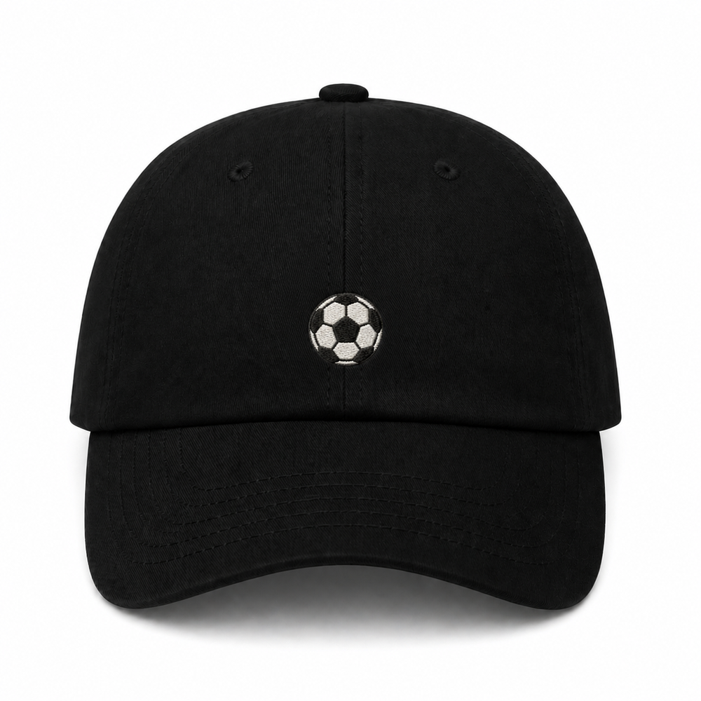 Soccer Ball Dad Hat black product image