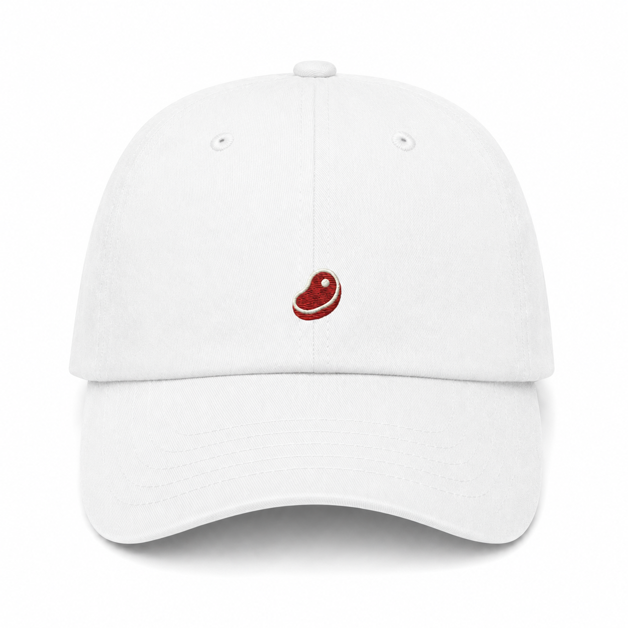 Steak Dad Hat white product image