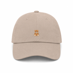Teddy Bear Dad Hat Stone product image