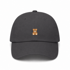 Teddy Bear Dad Hat grey product image