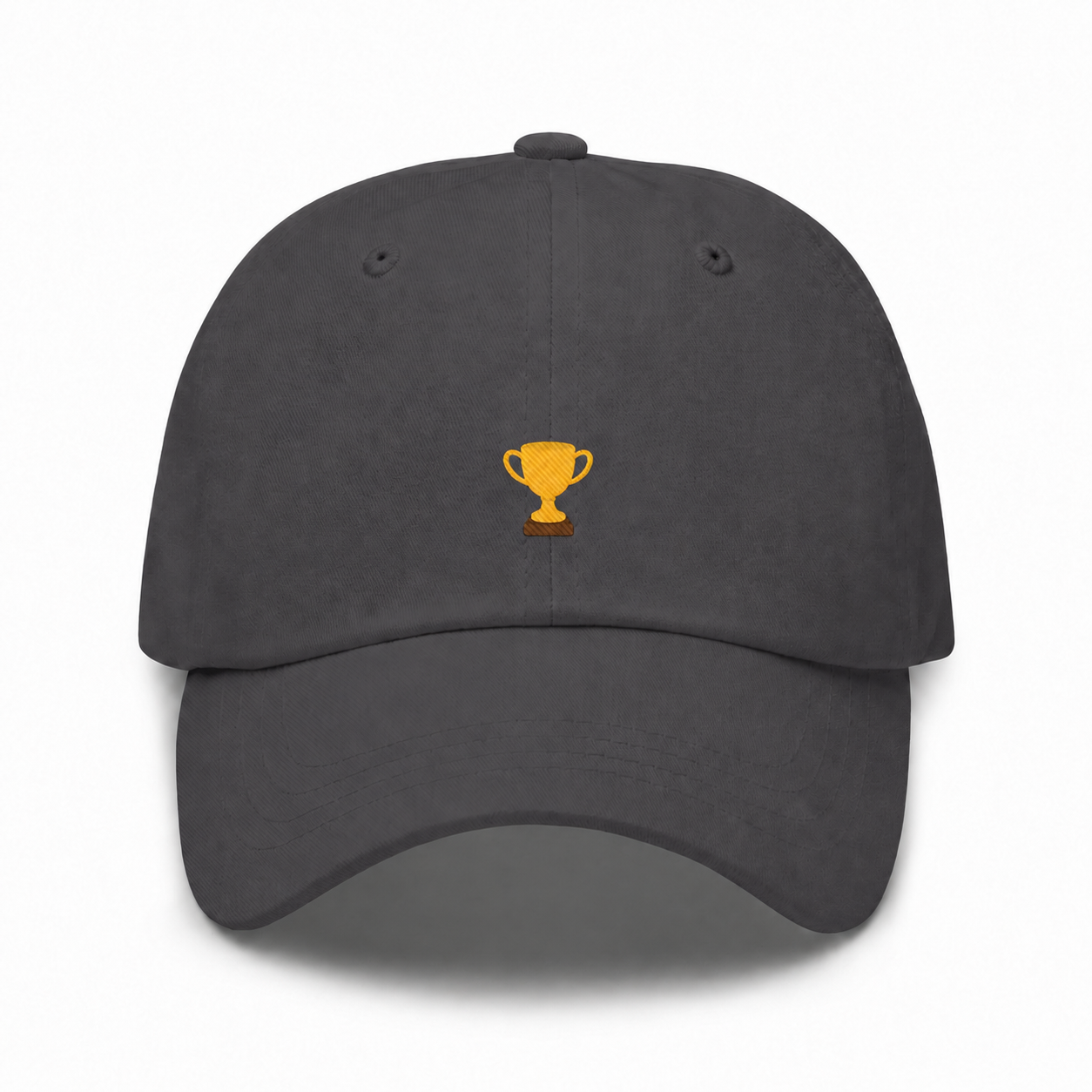 Trophy Dad Hat grey product image