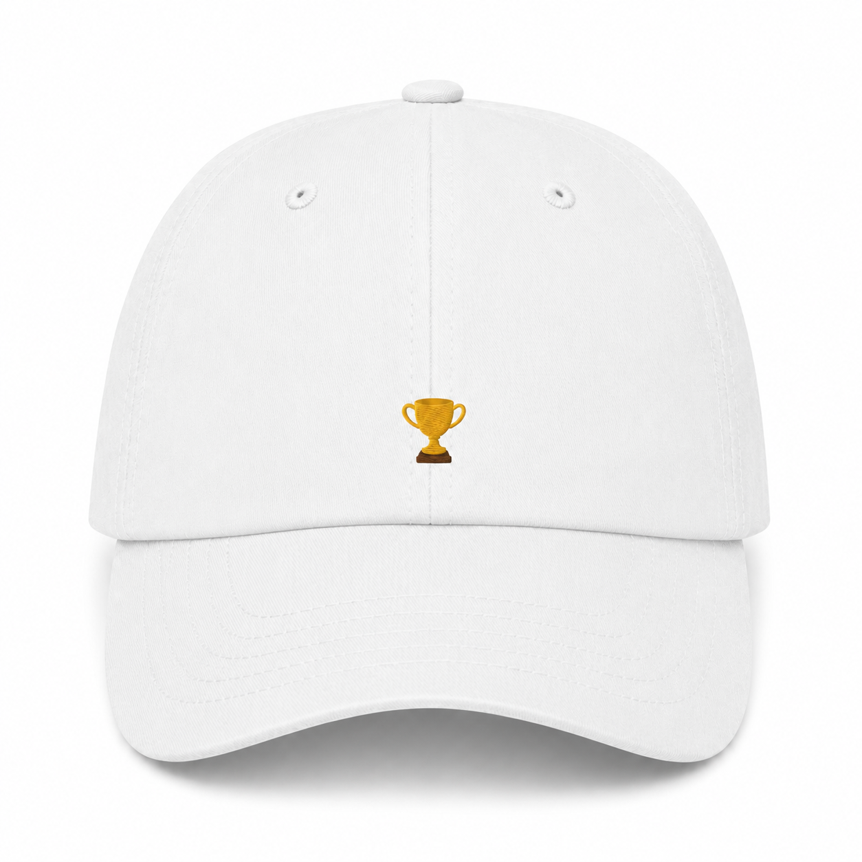 Trophy Dad Hat white product image