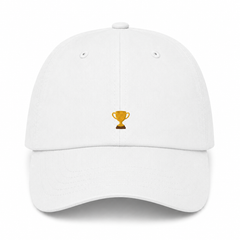 Trophy Dad Hat white product image